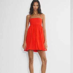 Sunday Best Vibrant Red Mini Dress